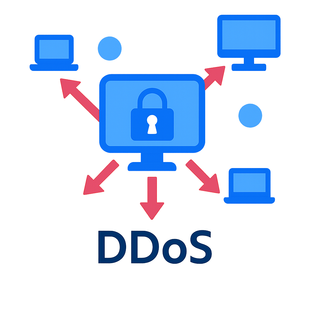 Foto ejemplo ataque DDOS